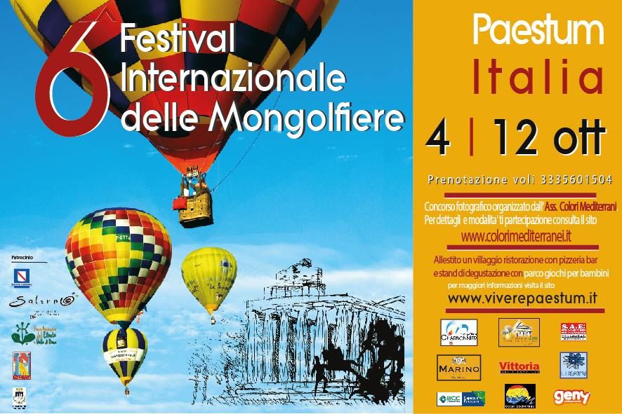 mongolfiere paestum