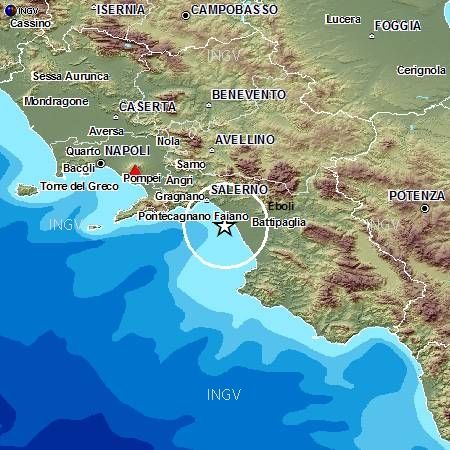 terremoto costa cilento