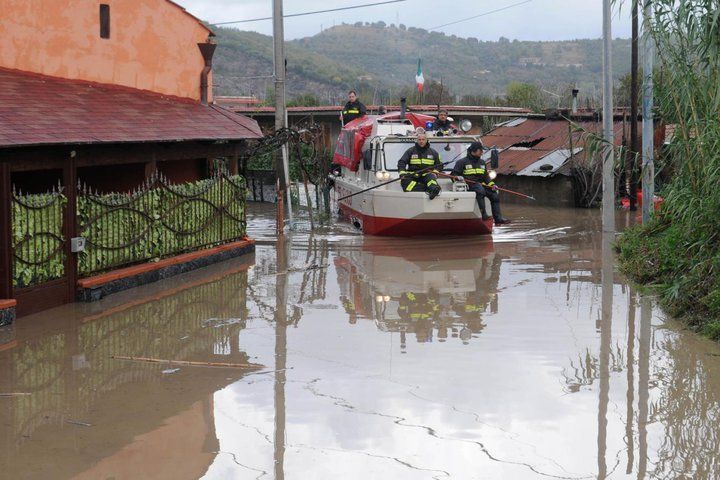 allagamenti sele maltempo campania cilento