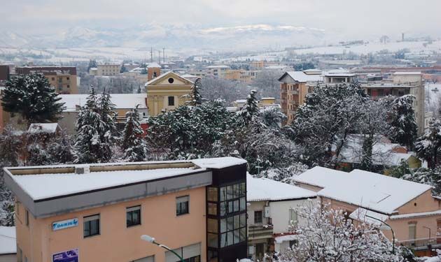 sannio sotto la neve