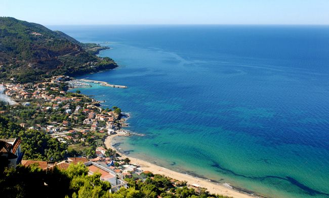 mare a bandiera blu a castellabate