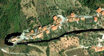 L'area del progetto a Torchiara L'area del progetto a Torchiara