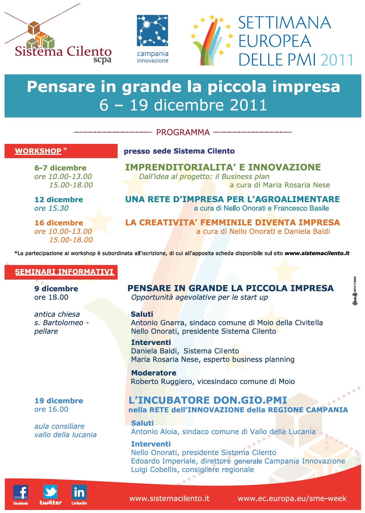 Settimana Europea per le Piccole e Medie Imprese 2011