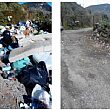 Sapri Notizie foto - 01022013 pulizia rifiuti verdesca