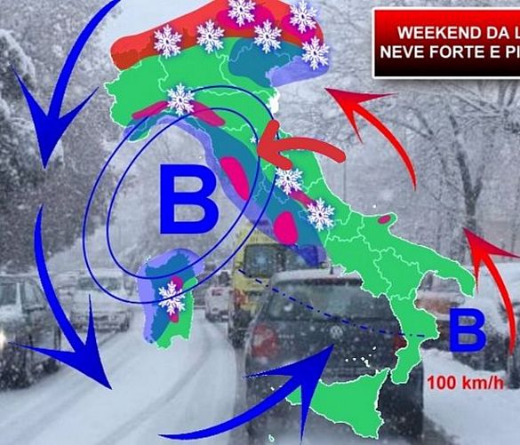 01022019 neve nord scirocco sud