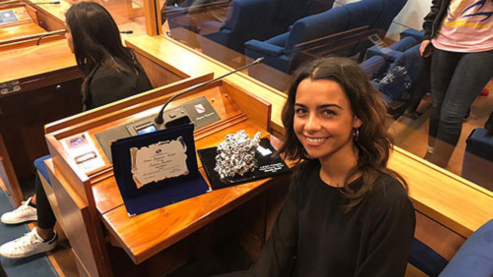 01052019 alunna vince premio europa