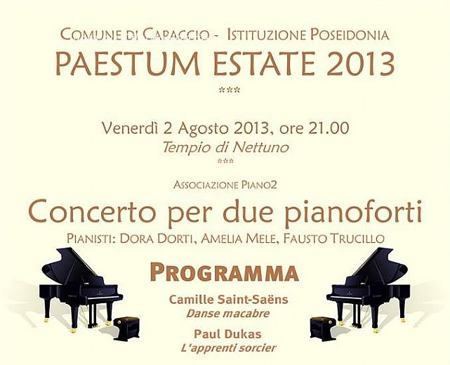 01082013 concerto 2 pianoforti paestum