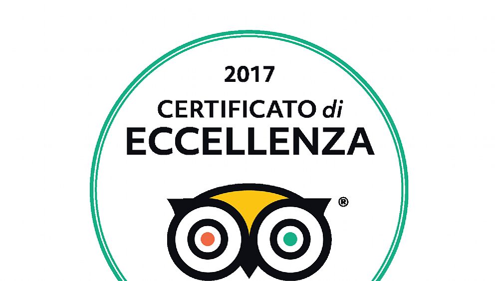 01092017 Certificato di Eccellenza 2017 TripAdvisor