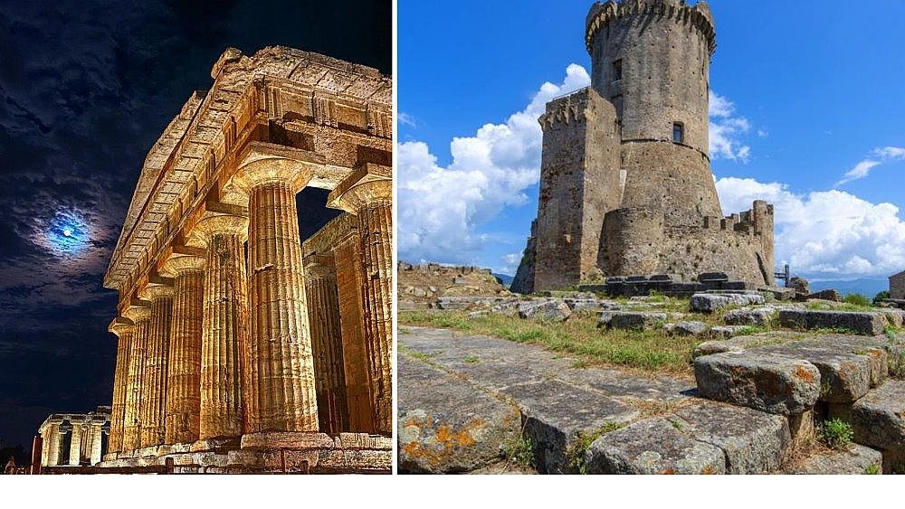 01092022 tempio di nettuno notturno