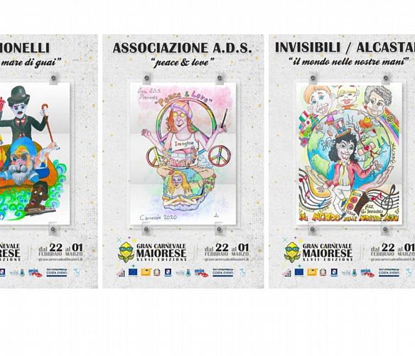 01112019 bozzetti carnevale maiori 2020