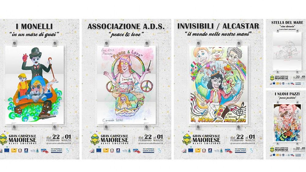 01112019 bozzetti carnevale maiori 2020