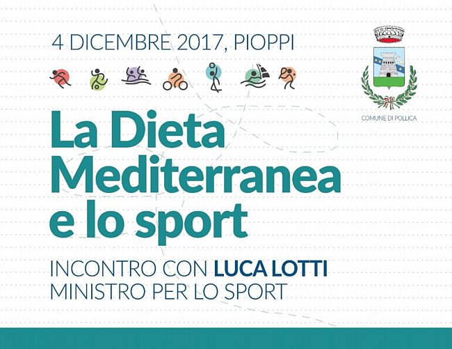01122017 Locandina La Dieta mediterranea e lo sport 1