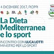 Pollica Notizie foto - 01122017 Locandina La Dieta mediterranea e lo sport 1