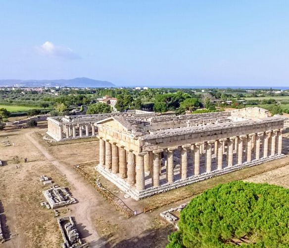 01122020 Paestum foto aerea