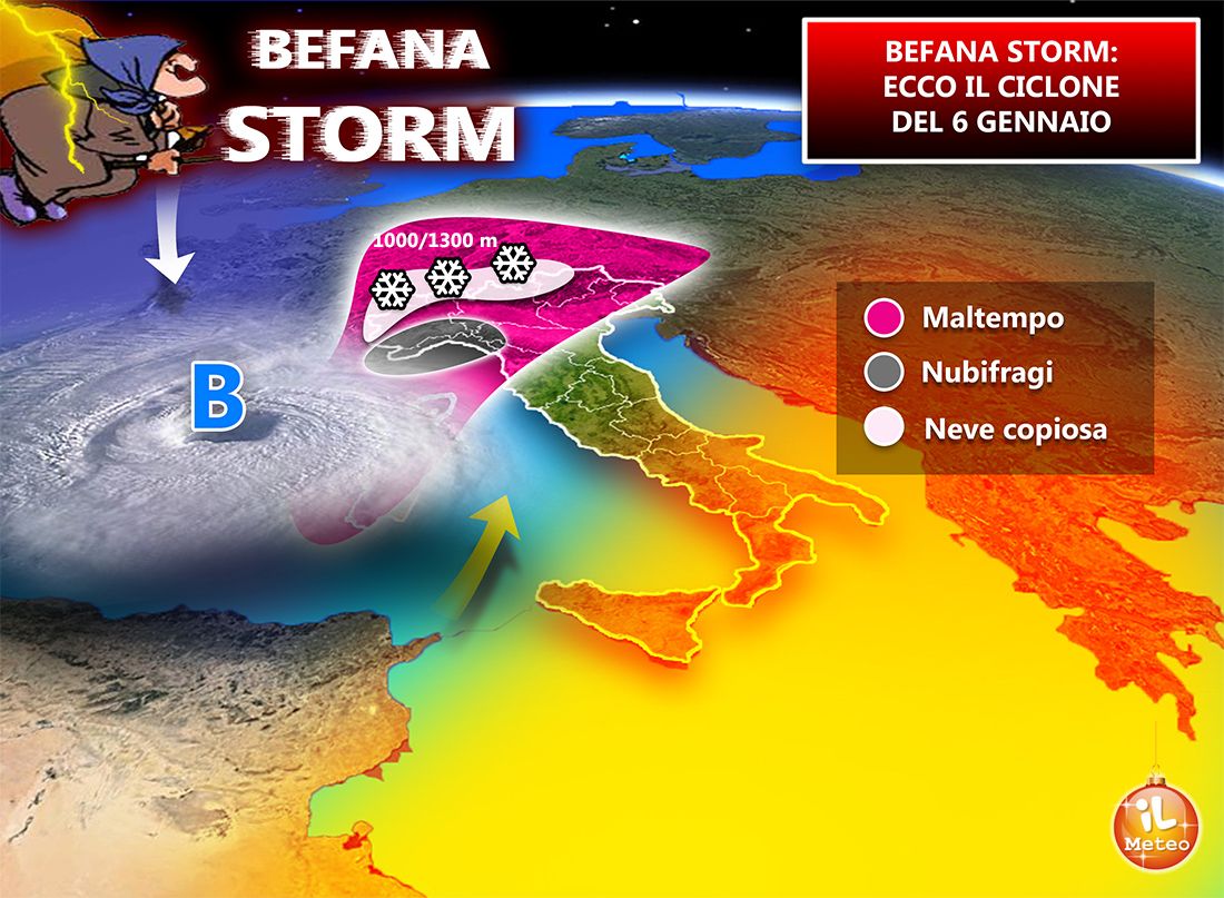 maltempo alla befana