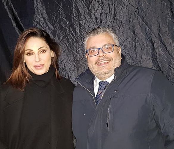 02012020 anna tatangelo e il sindaco