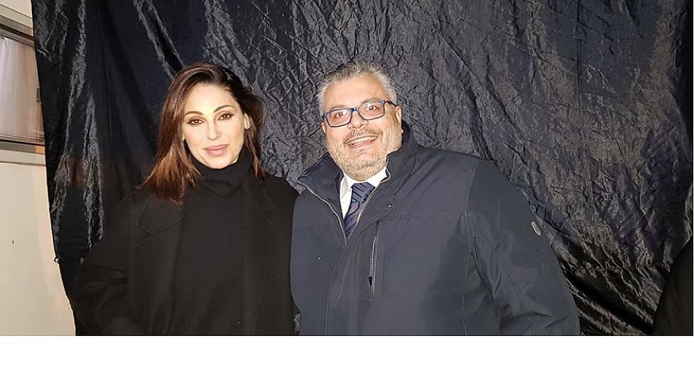 02012020 anna tatangelo e il sindaco