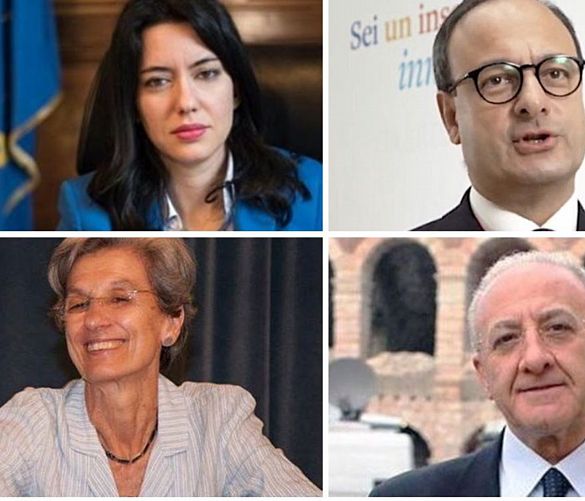 Emilio-La-Greca-Romano foto - 02012021 college azzolina de luca giannelli saraceno