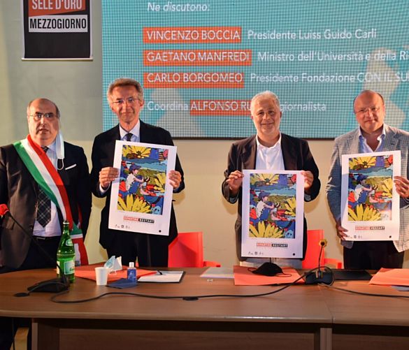 02092020 Litografie   consegna a Manfredi e Boccia