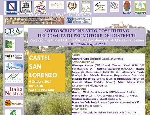 02102014 castel san lorenzo distretti cilento