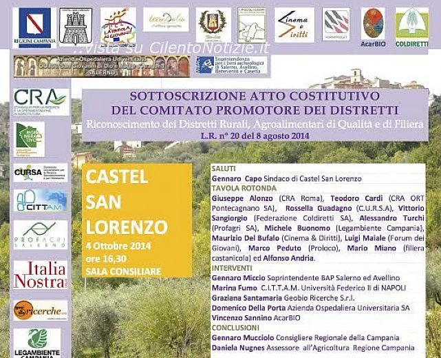 02102014 castel san lorenzo distretti cilento