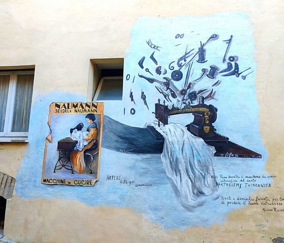 Marisa-Russo foto - 02122021 murale macchine da cucire