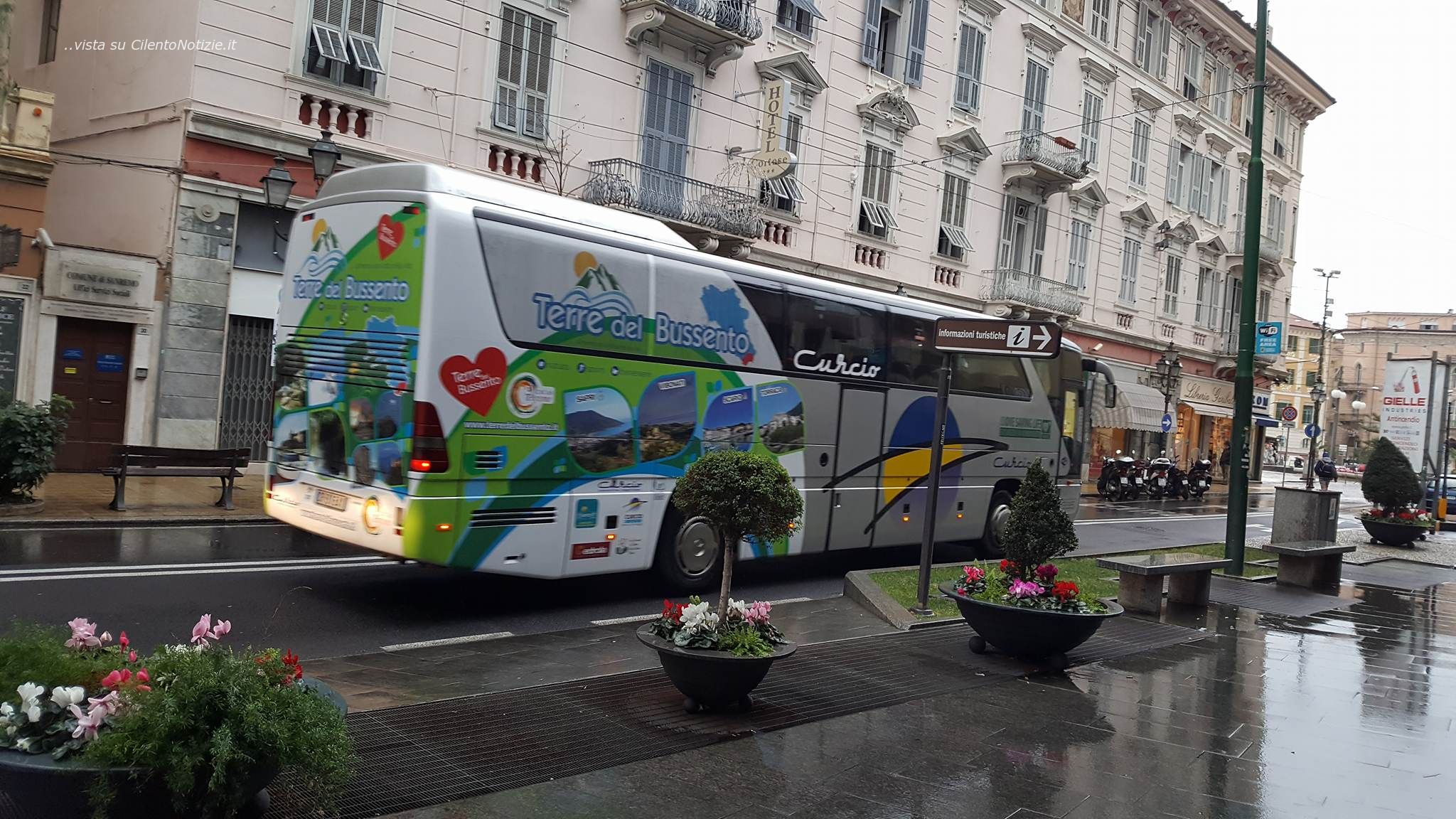 in viaggio verso sanremo