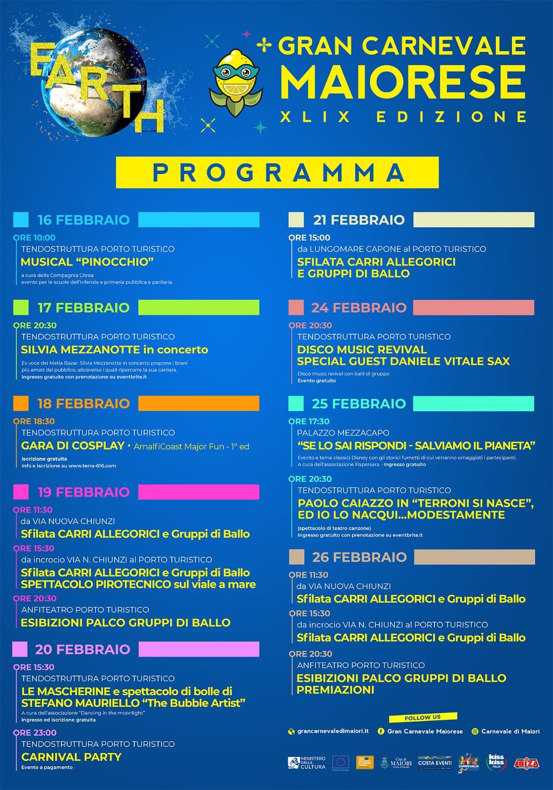 locandina carnevale maiori