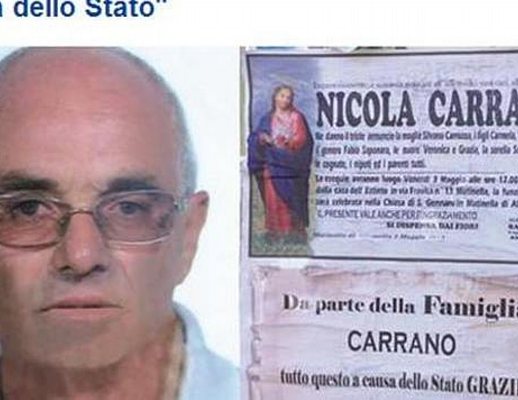 03052013 20130502 carrano morto suicida