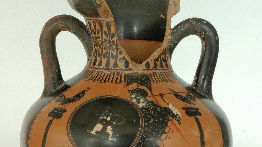 03052018 anfora panatenaica a figure nere