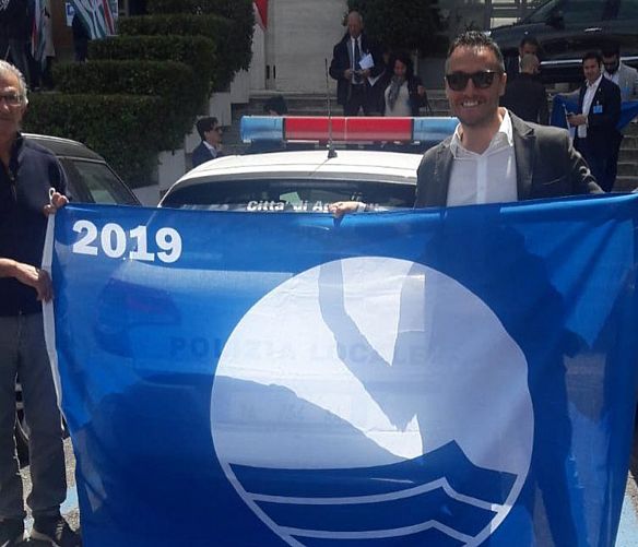 03052019 foto bandiera blu 2019   vicesindaco Benevento