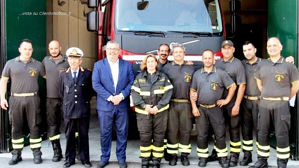 03062020 foto archivio sindaco Coppola e comandante D'Eliseo