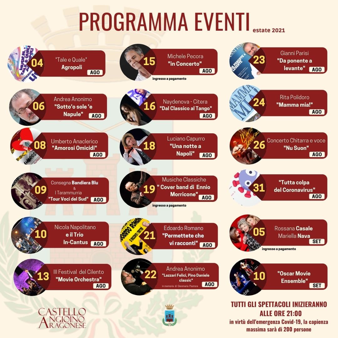 cartellone eventi Agropoli