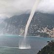 Cronaca foto - 03112016 tromba marina costa d amalfi