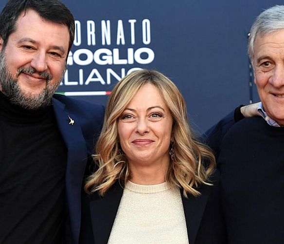 03112025 centrodestra meloni tajani e salvini