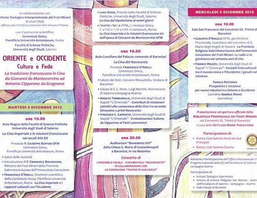 03122012 oriente e occidente baronissi