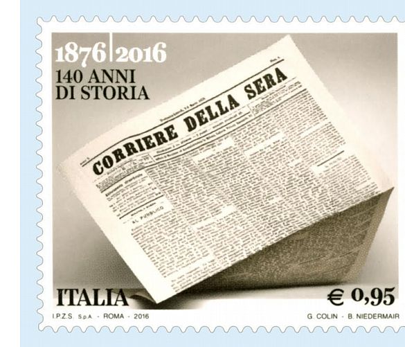 04032016 francobollo corriere della sera