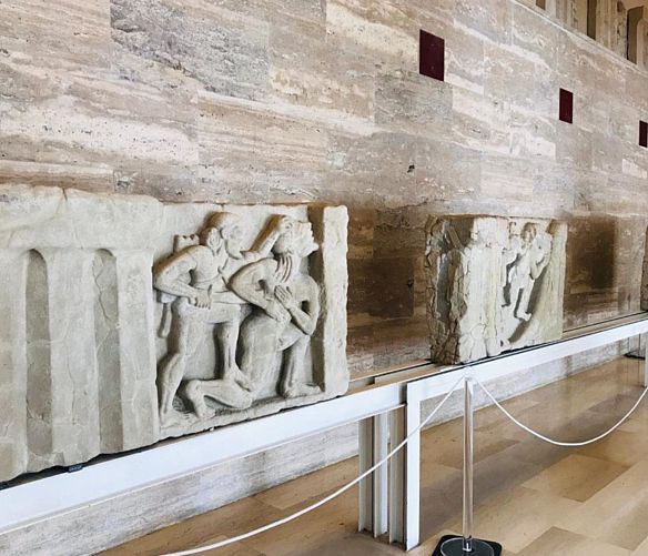 04032019 Metope dal Santuario di Hera alla foce del Sele