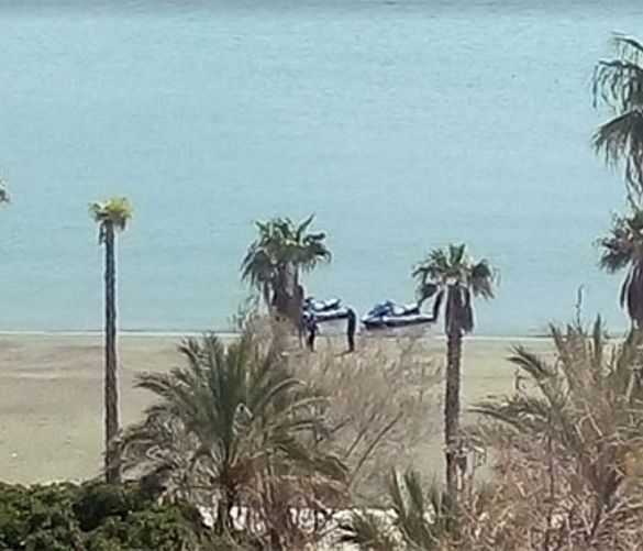 04042020 polizia in spiaggia