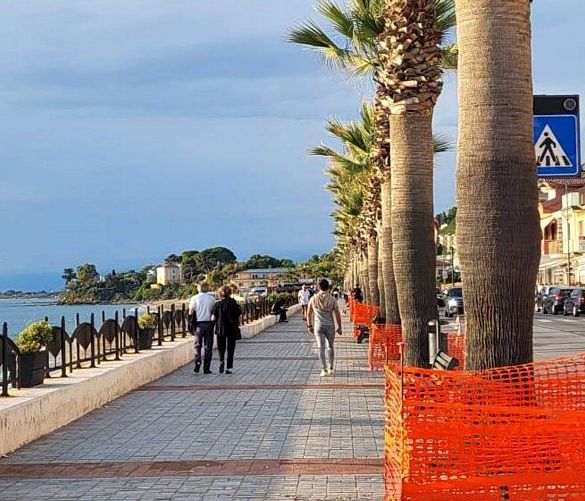 04062024 lungomare  agropoli   lavori in corso