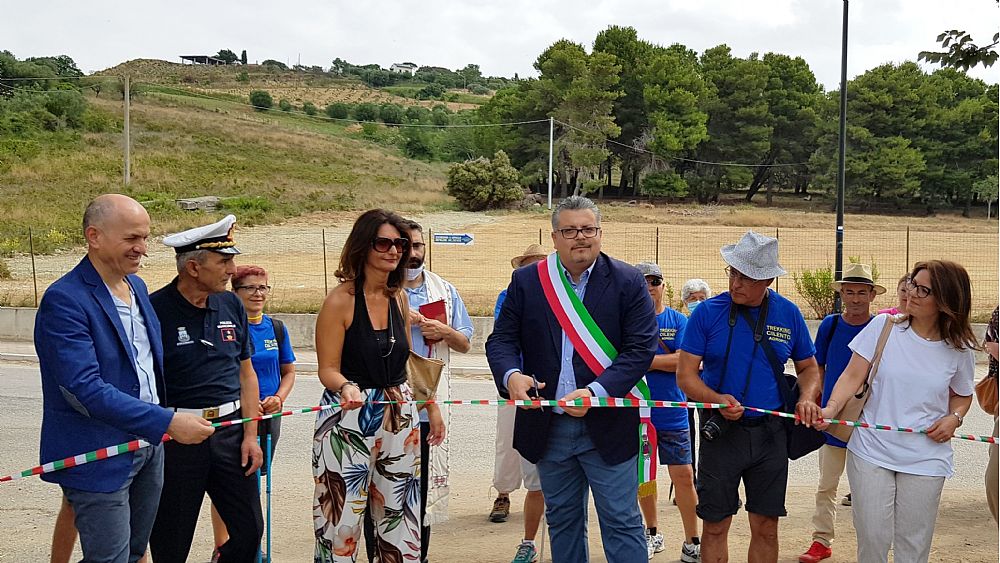 04072020 Taglio nastro Oasi naturalistica