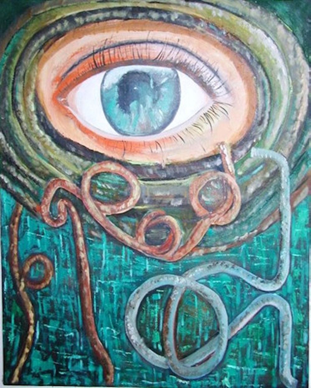 occhio opera arte intero