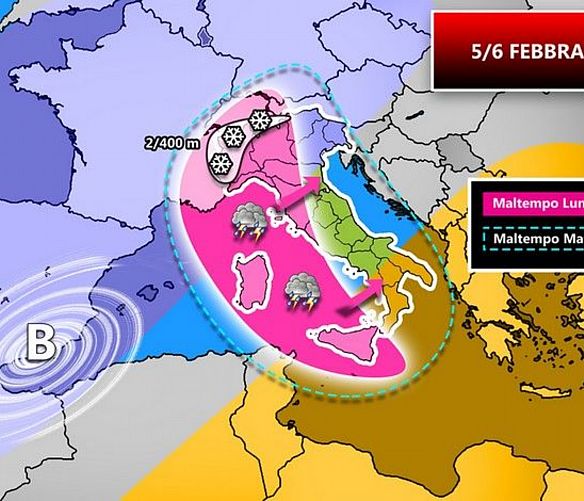 05022018 maltempo da nord a sud