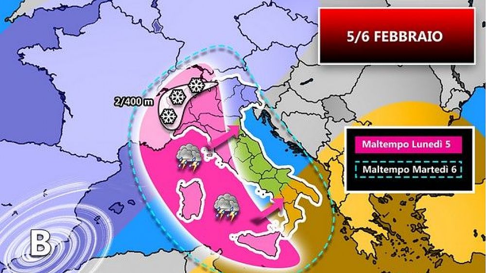 05022018 maltempo da nord a sud