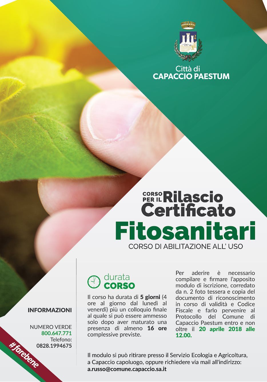 corso fitosanitari