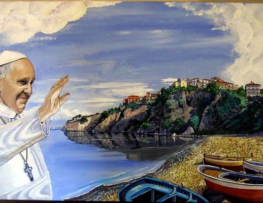 05052014 dipinto papa francesco agropoli