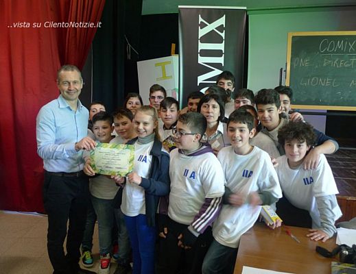 05052014 studenti pontecagnano comix