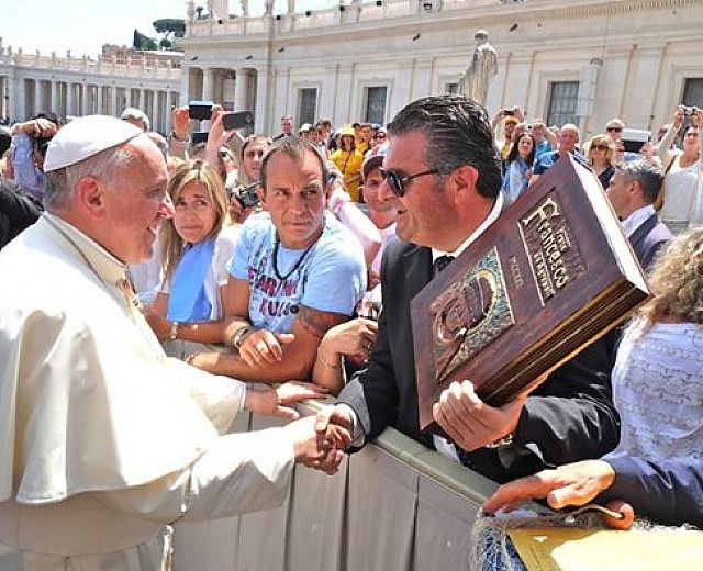05062014 franco alfieri e il papa