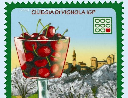 05062015 Ciliegia di Vignola IGP francobollo