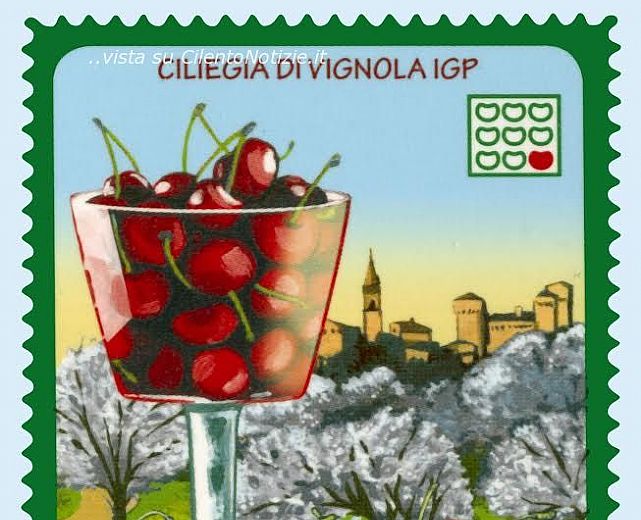 05062015 Ciliegia di Vignola IGP francobollo